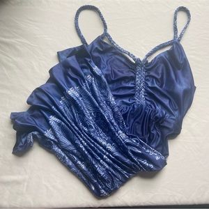 Venus Blue Paisley Summer Dress